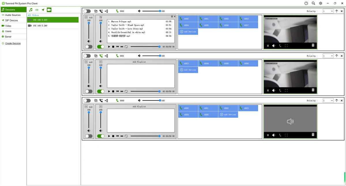 PA System Software PA System Software